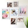 Kit de Quadros Decorativos 7 Peças Confeitaria Los Quadros - 1