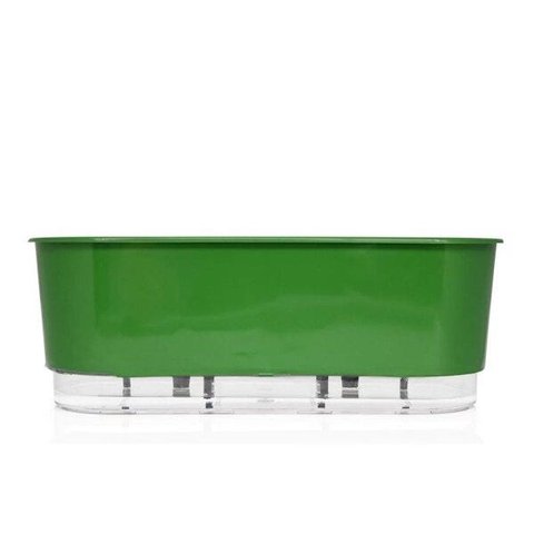 Jardineira Autoirrigável Raíz - 40cm Verde Escuro