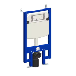 Suporte de Fixação Bacia Suspensa com Caixa Embutida 3/6 Litros Acionador Black - 4