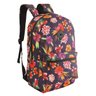 Mochila Reforçada Meninas Costas Escolar Flores - 1