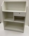 Ver imagem 1 de Balcão Caixa em Mdf Lojas , Farmácias, Mercados , Petshop Cor:branco