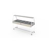 Carro Buffet Self Service Quente 10 Cubas Prb-10 Gn Tampa De Vidro 127V - Progas - 2