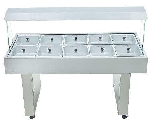 Carro Buffet Térmico Bbmm-10 10 Cubas 110v - Edanca