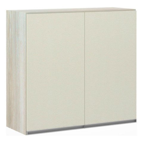 Armário Luciane 80cm 2 Portas Lis Legno Crema C/Kashmir