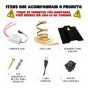 Ver mais imagens de Espelho Grande Corpo Inteiro Lapidado Orgânico Decorativo 170x70cm Luxo com Led Quente/frio