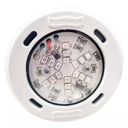 Refletor Led Eco 9,0w Rgb Plast. Cb 1,50 Mt - Sodramar - 1