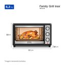 Ver imagem 2 de Forno Elétrico Mondial Frn-42-Bi Bancada 42 Litros 220V Preto Inox Family Ii