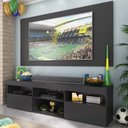 Ver imagem 1 de Rack com Painel TV 65" Holanda Multimóveis BR3059 Preto