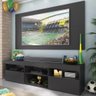 Rack com Painel TV 65" Holanda Multimóveis BR3059 Preto - 1