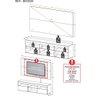 Rack com Painel TV 65" Holanda Multimóveis BR3059 Preto - 4