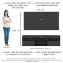 Ver imagem 3 de Rack com Painel TV 65" Holanda Multimóveis BR3059 Preto