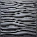 Ver imagem 1 de Kit 10 Placas 3d 50x50cm Revestimento de Parede