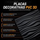Ver imagem 6 de Kit 10 Placas 3d 50x50cm Revestimento de Parede
