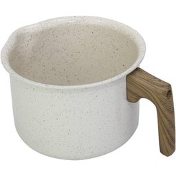Leiteira Caneca Fervedor Ceramica Inducao Marmol Mimo Style - 1