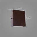 Ver imagem 2 de 4X ARANDELA SLIM 2 FOCOS MARROM + LED G9 5W BQ BIVOLT ST1597