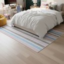 Ver imagem 1 de Tapete Boho Straws Rosa 200x140cm Antiderrapante