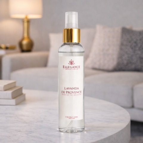 Home Spray Lavanda de Provence 200 Ml Aromatizador de Ambientes | Perfume para Casa Ellegance Aromas