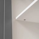 Ver imagem 7 de Balcão Planejado 2 Portas 80cm sem Tampo Arizona CabeCasa MadeiraOriginals Branco/Cinza
