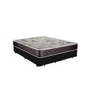 Ver imagem 1 de Cama Box King Colchão Aylla Espuma D33 NK Camas + Box Sintético 70x193x203 Cor:Preto