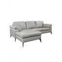 Ver imagem 4 de Sofá de Couro Asti 2 Lugares com Chaise Esquerda Avelã - Mempra Design