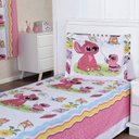 Ver imagem 2 de Colcha Cobre Leito Infantil Stitch Rosa Solteiro + Capa de Almofada