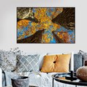 Ver imagem 1 de Quadro Canvas Árvore Amarela 90x1,20