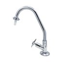 Ver imagem 3 de Torneira Pia Cozinha Bica Móvel com Bico Mesa Bancada Cromado Metal Luxo