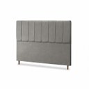 Ver imagem 4 de Cabeceira para Cama Casal King Estofada 1,93 ,Mts Mel Vilajo: Suede Camurça