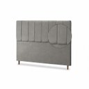 Ver imagem 5 de Cabeceira para Cama Casal King Estofada 1,93 ,Mts Mel Vilajo: Suede Camurça