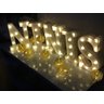 Letras luminosas decorativas led 3D a pilha Ninis A-Z - 1