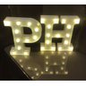Letras luminosas decorativas led 3D a pilha Ninis A-Z - 2