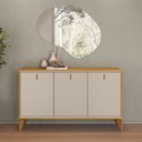 Ver imagem 1 de Buffet Aparador 136cm Yara Tauari/off White - Sallar Home