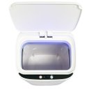 Ver imagem 3 de Lixeira Inteligente Automática Branca com Sensor e Led 13l