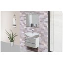 Ver imagem 1 de Kit Firenze Susp 63,5cm (gabinete/pia/espelheira) Gi