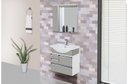 Ver imagem 1 de Kit Firenze Susp 63,5cm (gabinete/pia/espelheira) Gi