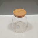 Ver imagem 3 de Pote Hermético de Borossilicato 750ml Transparente 12x8x8cm Mantimentos Cozinha