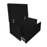 Sapateira Box Baú Caixa Organizadora Para Sapatos Preto Laca - 3
