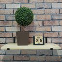 Ver imagem 7 de Kit 3 Prateleiras Madeira de Pino 60x15 com Mão Francesa Arte na Arte Prateleira Madeira de Pino Sup