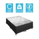 Ver imagem 6 de Cama Box Bipartido Casal + Colchão Portobel Egito Ortopédico D28 59x138x188
