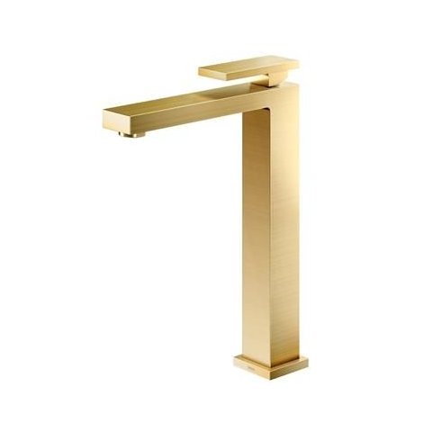 Torneira de Mesa para Lavatorio New Edge Ouro Escovado - Docol