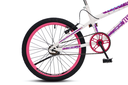 Ver imagem 3 de Bicicleta Jully Aro 20 Aero 36 Raias, Freios V-brake Dianteiro e Traseiro, Suporte de Guidão Down Hi