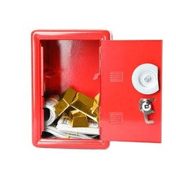 Cofre Metal Portatil Trava Secreta Moedas Documentos Itens Pessoais Infantil Adulto Cofrinho - 3 Cofre Metal Portatil Trava Secreta Moedas Documentos Itens Pessoais Infantil Adulto Cofrinho - 3