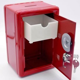 Cofre Metal Portatil Trava Secreta Moedas Documentos Itens Pessoais Infantil Adulto Cofrinho - 5 Cofre Metal Portatil Trava Secreta Moedas Documentos Itens Pessoais Infantil Adulto Cofrinho - 5