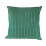 Almofada Premium Trico e Veludo Verde 50x50cm - 1