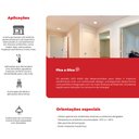 Ver imagem 5 de Kit 2 Luminárias de Embutir Plafon Slim G Ii 18w 3000k 22cm Redonda Kian