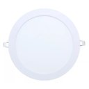 Ver imagem 6 de Kit 2 Luminárias de Embutir Plafon Slim G Ii 18w 3000k 22cm Redonda Kian