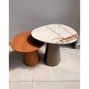 Ver imagem 3 de Conjunto de Mesas Laterais Duo Verona Orgânico MDF 51cm e 41cm Amadeirado