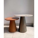 Ver imagem 4 de Conjunto de Mesas Laterais Duo Verona Orgânico MDF 51cm e 41cm Amadeirado