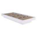 Ver imagem 1 de Cama de Solteiro para Colchão 78/88x188cm Multimóveis Cr40155 Branco