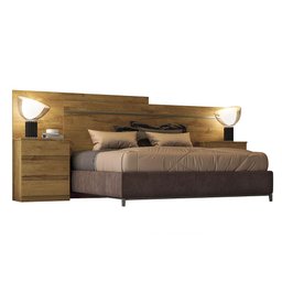 Cabeceira Box Casal Logan com 2 Mesas de Cabeceira Clic Móveis - 3